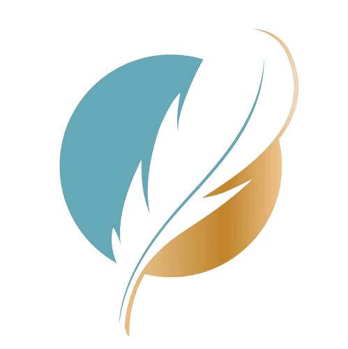 My life restored counseling LLC Logo in blue and brown color